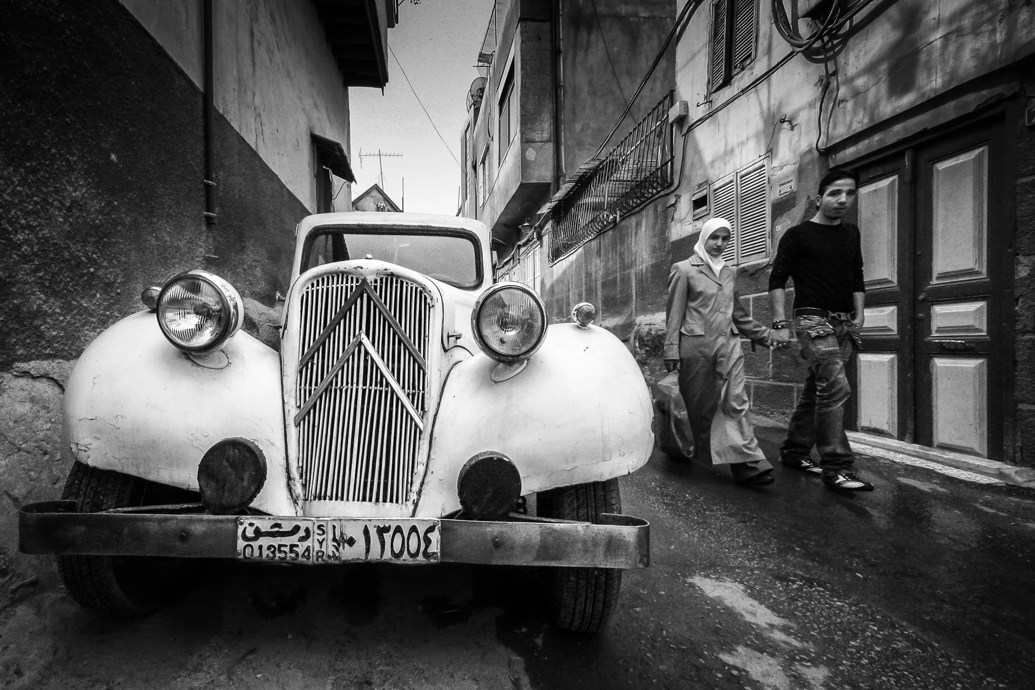 Citroen Light 15 circa 1950 ... (Damascus Syria)