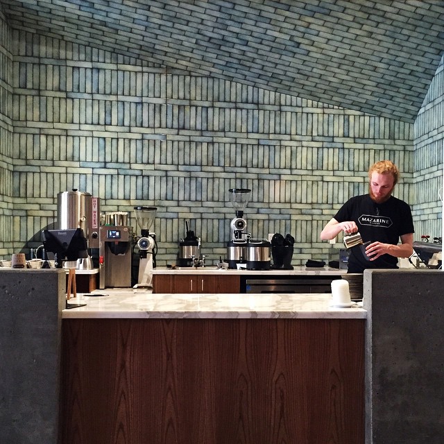 Mazarine Coffee // 720 Market St, San Francisco, CA 94102 - Photo Courtesy of Brian C.