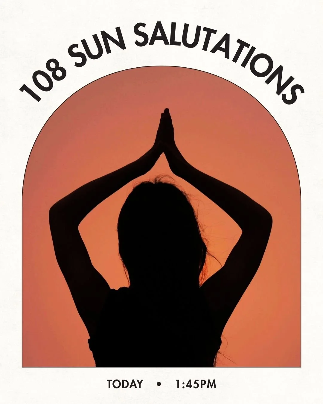 Join Mike on Today at 1:45pm for a 108 Sun Salutations class to celebrate the Winter Solstice ☀ 

Practicing 108 Sun Salutations combines the sacred geometry of the cosmos with embodied devotion. The benefits of completing 108 rounds are expansive: i