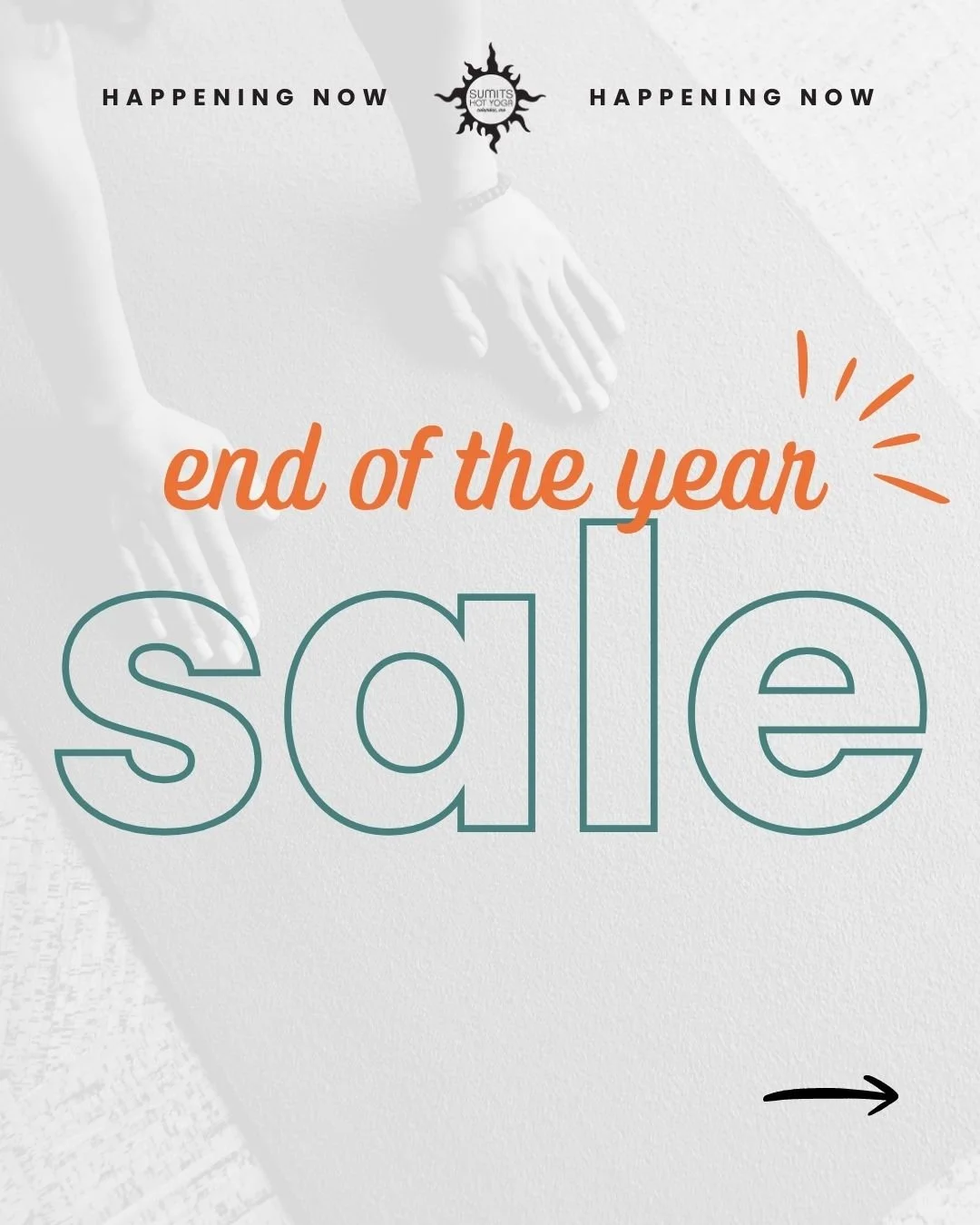 Just a reminder: the sale is still happening 👀 🔥 50% off you're favorite yoga clothes!