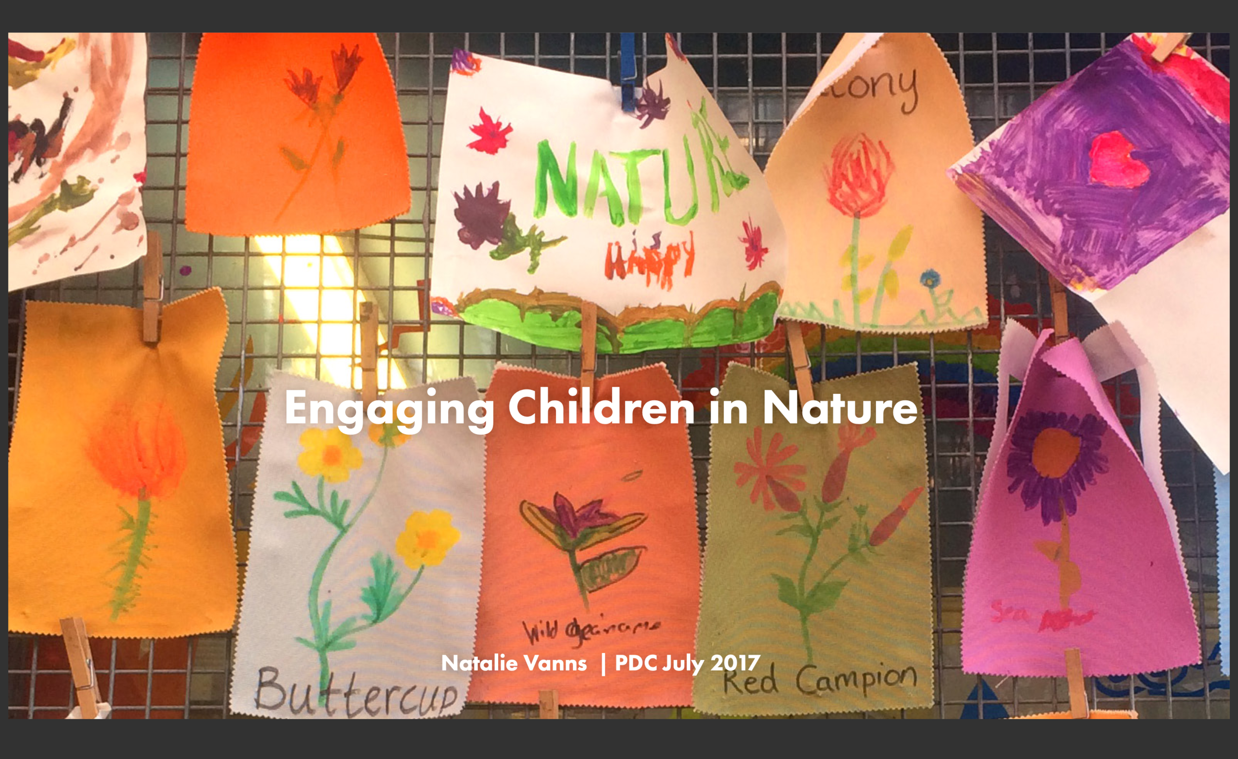 Engaging children in nature design