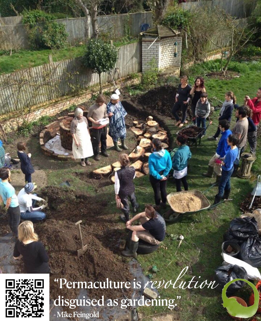 &quot;Permaculture is revolution disguised as gardening.&quot; - Mike Feingold

It tends to be difficult to describe what permaculture actually is, and so many people describe it as 'an ecological way of gardening'. Permaculture design is however so 