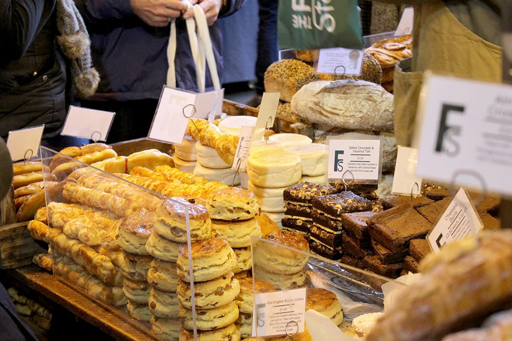A walk through Borough Market and Maltby Street Market