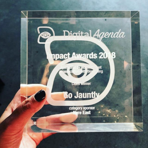 Tech for Good Impact Award Win for Go Jauntly