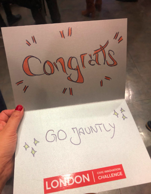 Go Jauntly Wins Active Travel London Civic Innovation Challenge