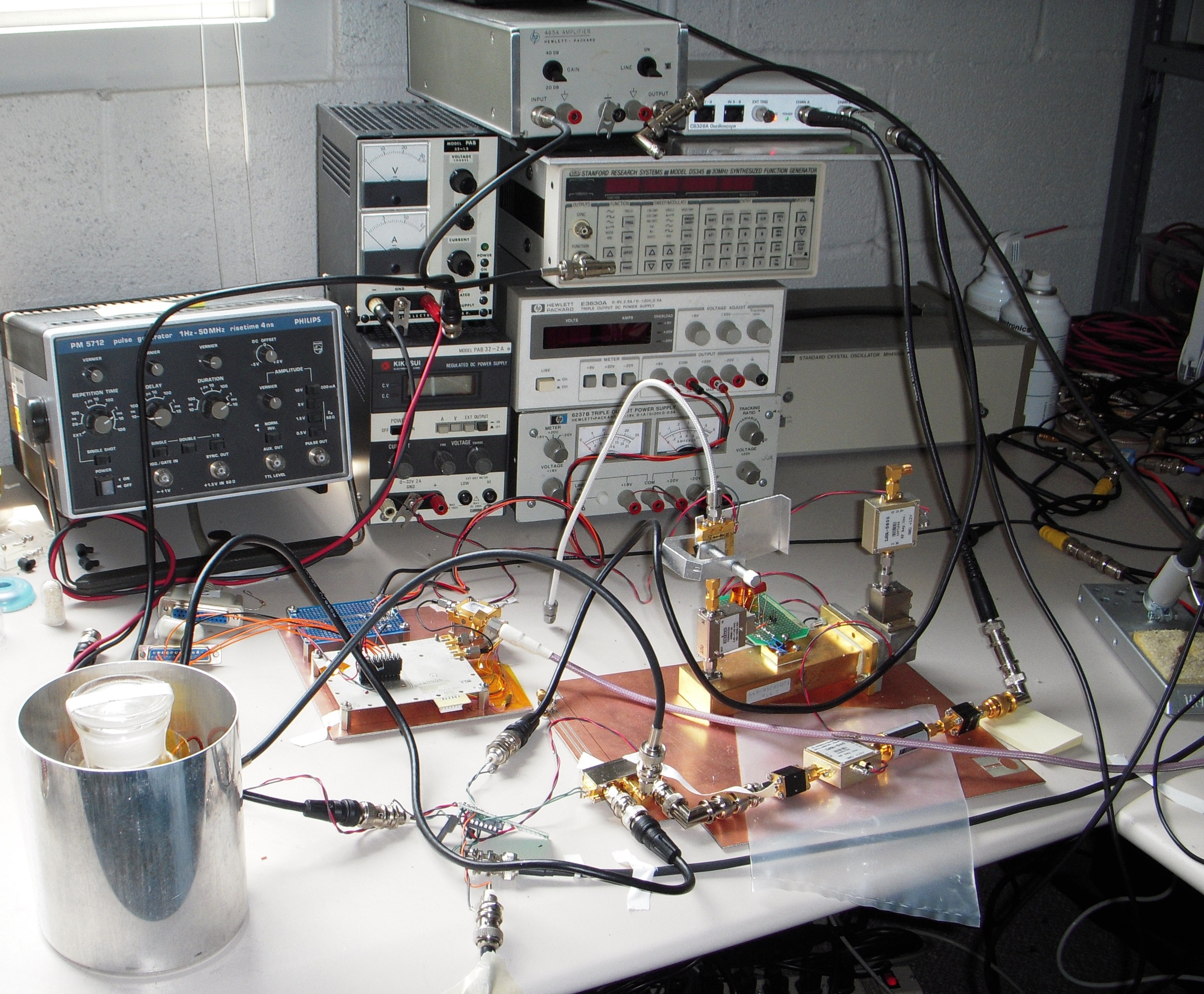 Time-coherent Nuclear Quadrupole Resonance (NQR) Spectroscopy System