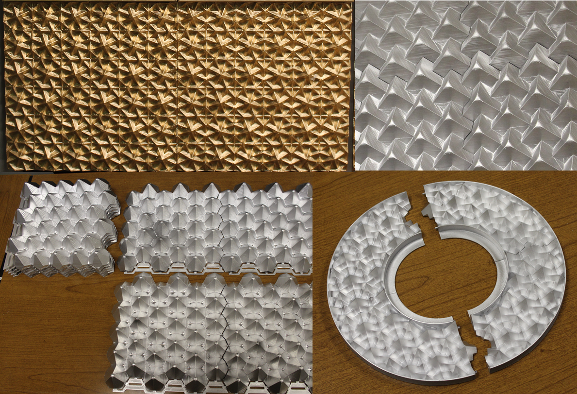 Figure 9. Reflective wall surfaces, architectural tiles, and a ceiling medallion
