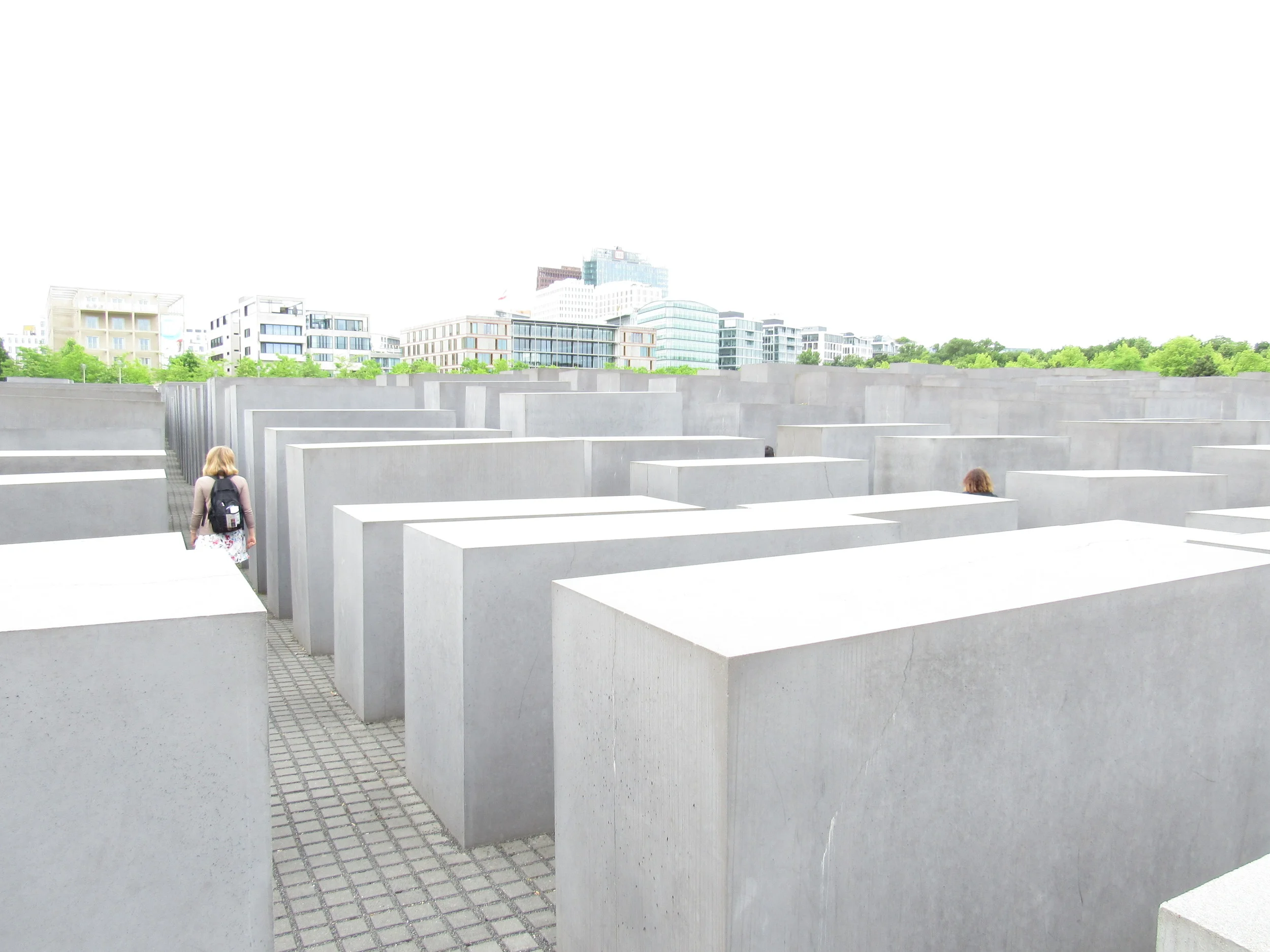 The Holocaust Memorial was beautiful.