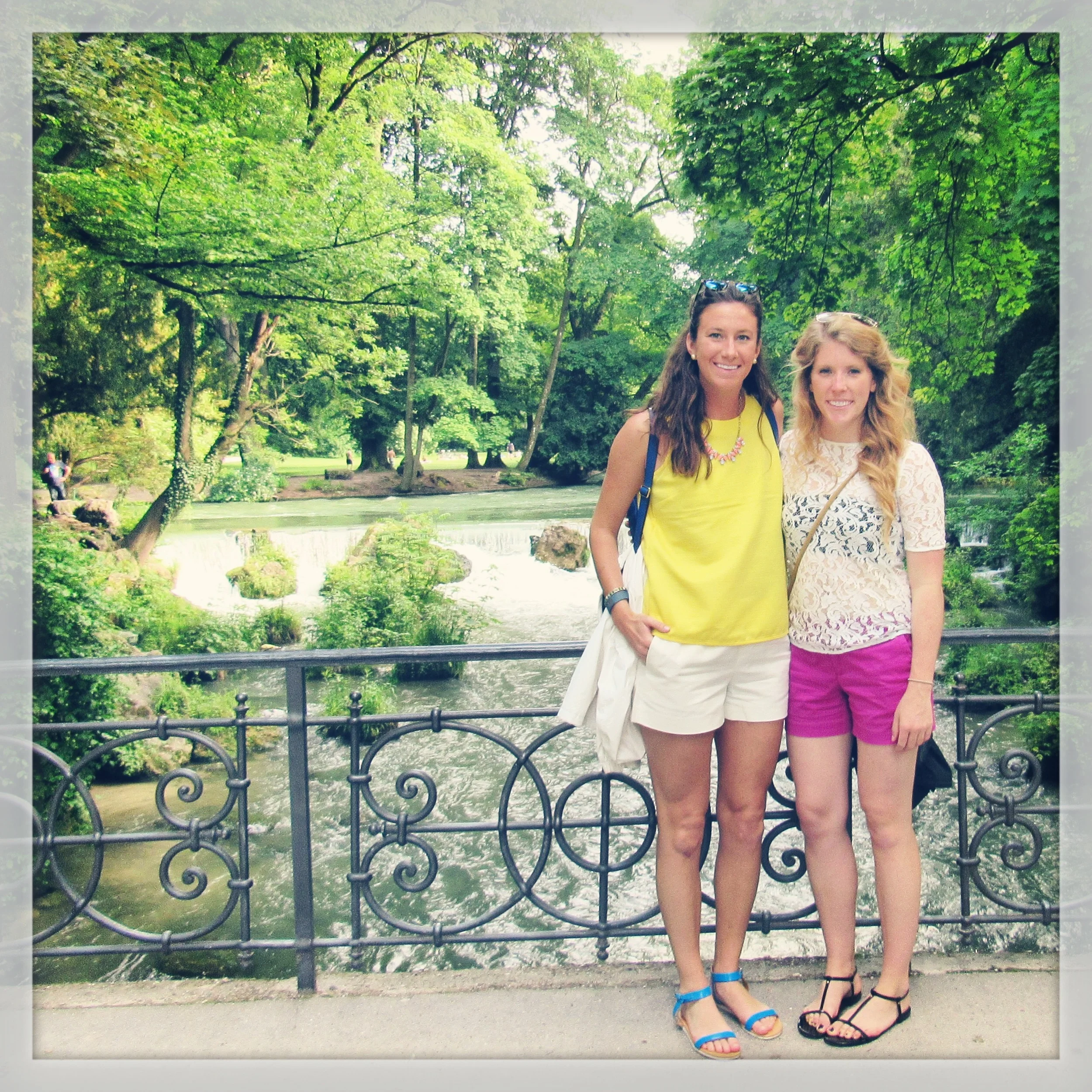 The English Gardens in Munich were so pretty!
