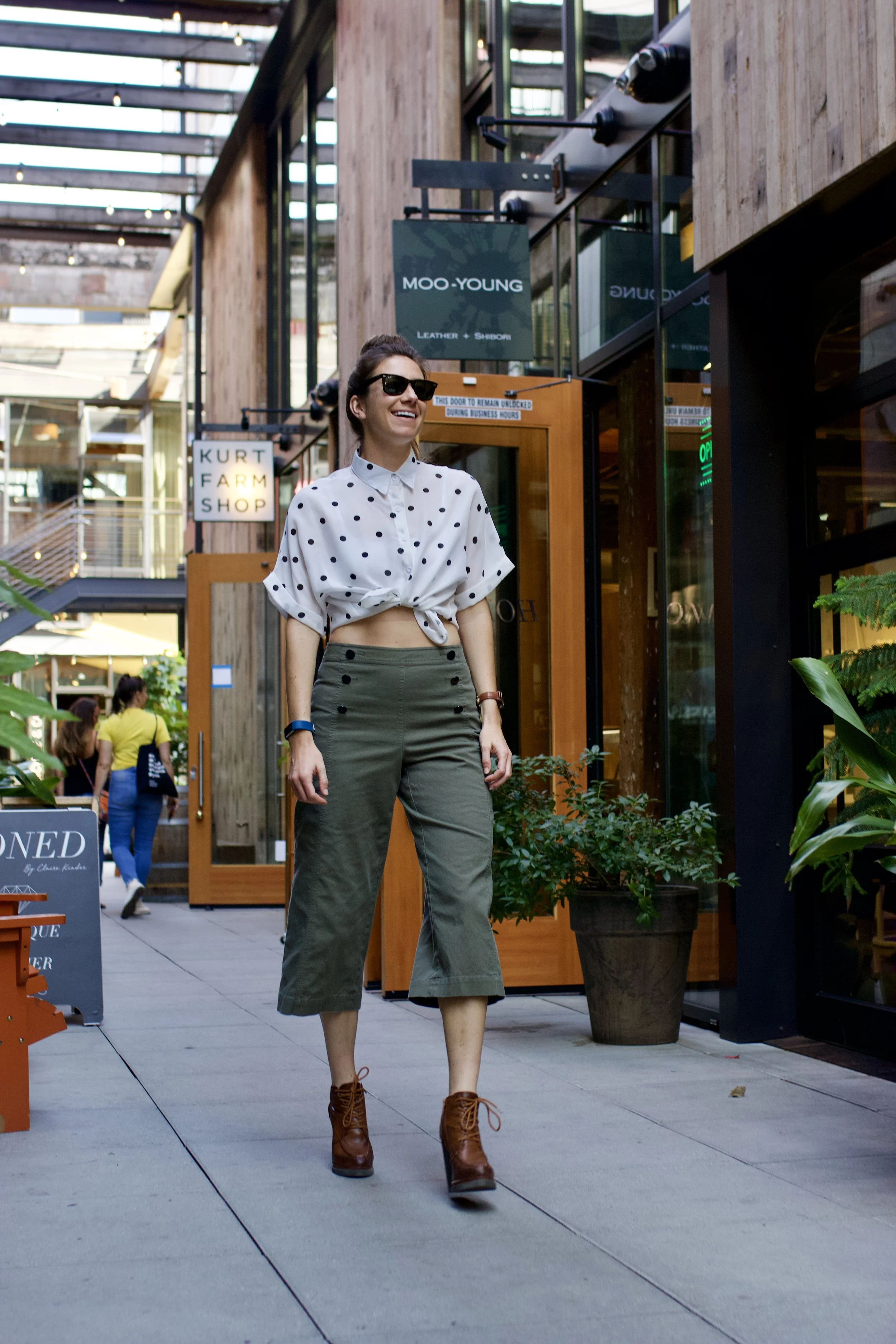 Dots on Kate Spade Lottes