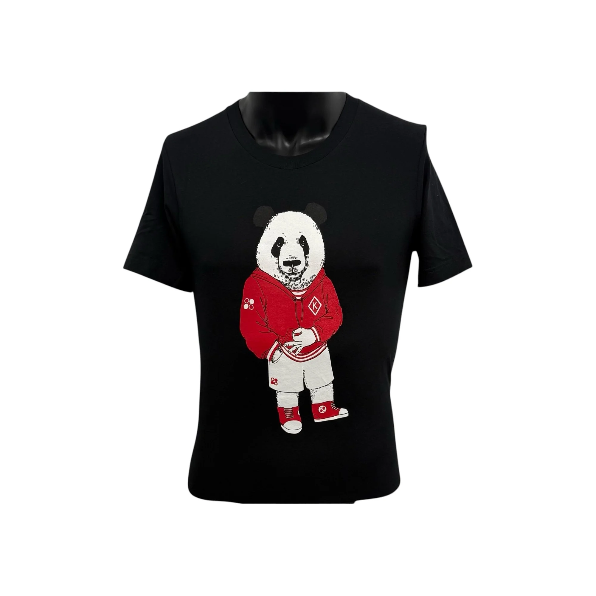 Panda Nupe Black Jersey Tee