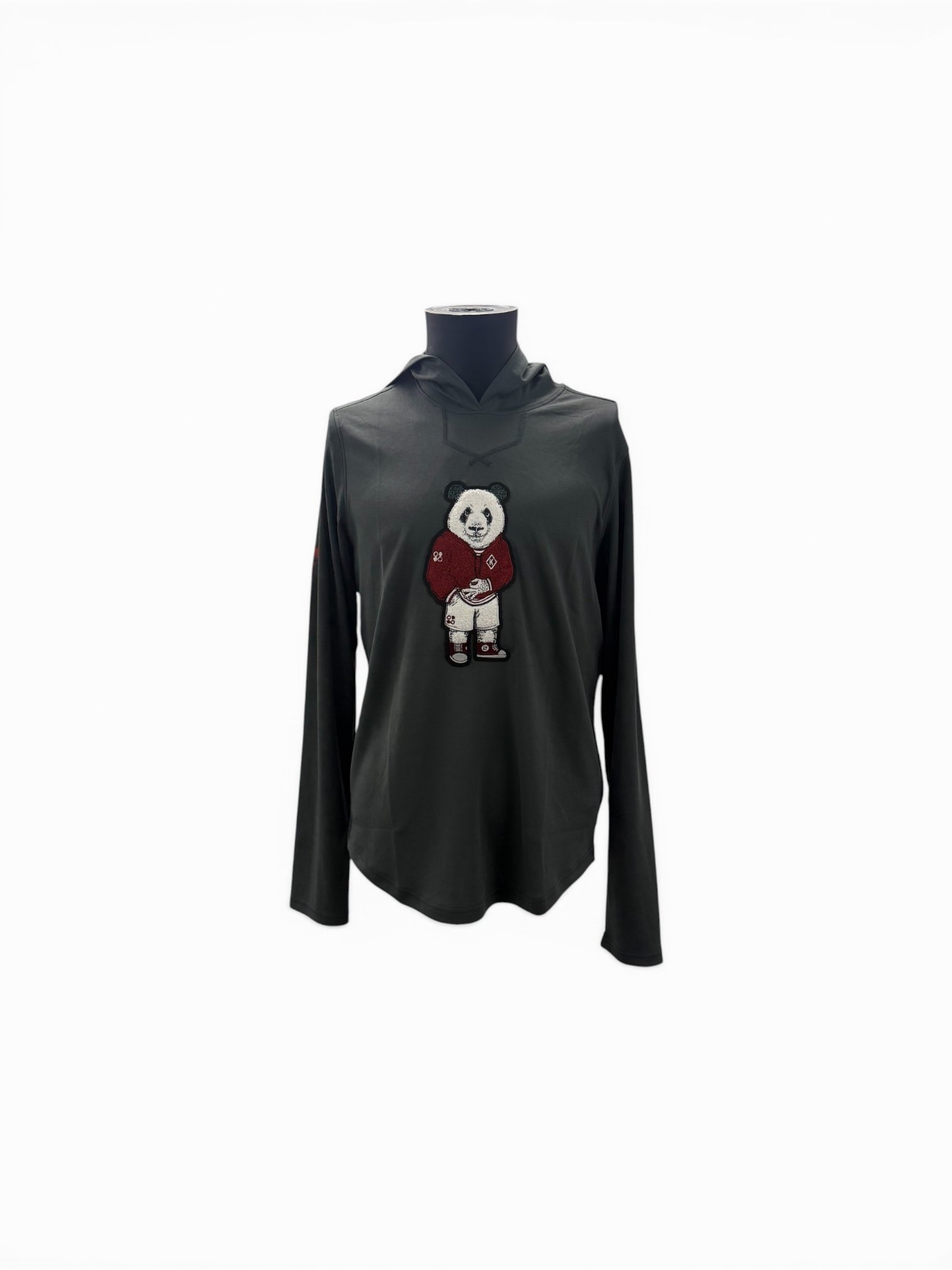 Nupe Panda Grey Trophy Hoodie