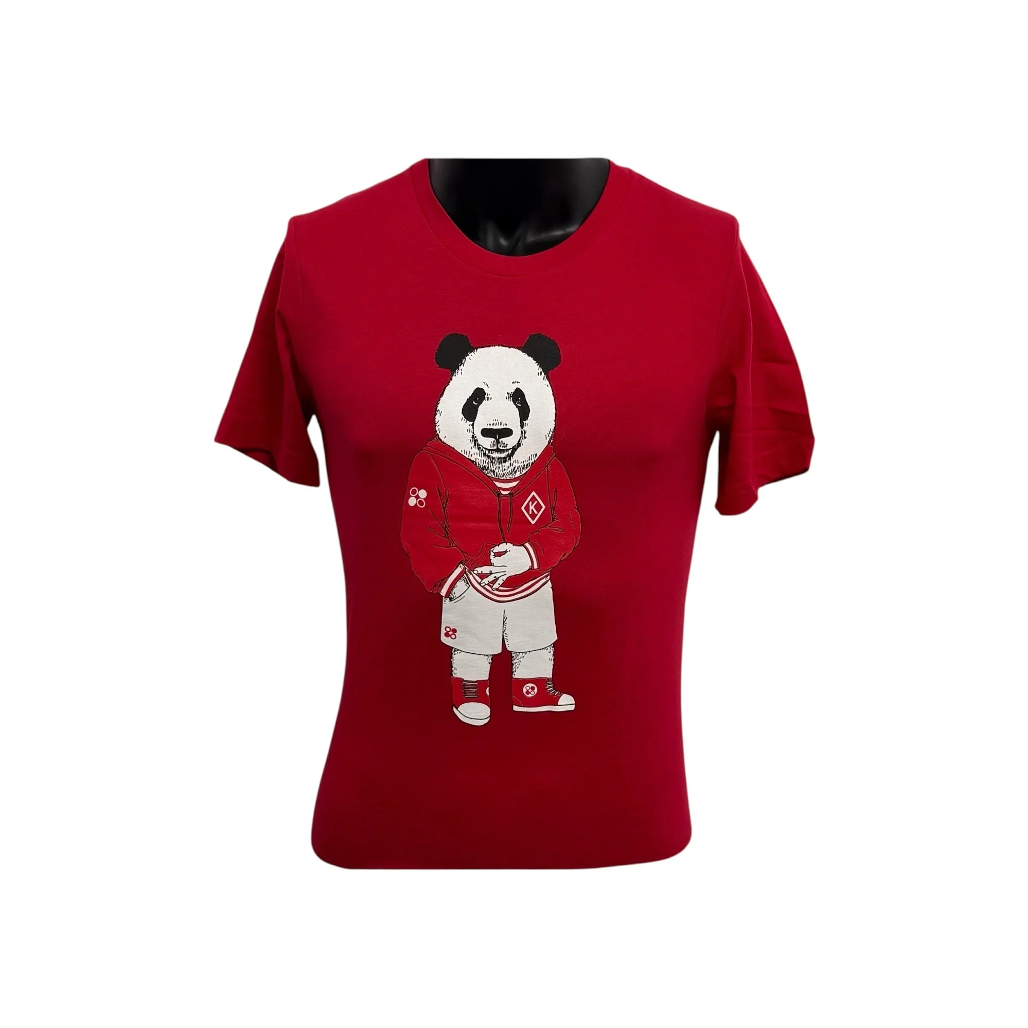 Nupe Panda Red Jersey Tee