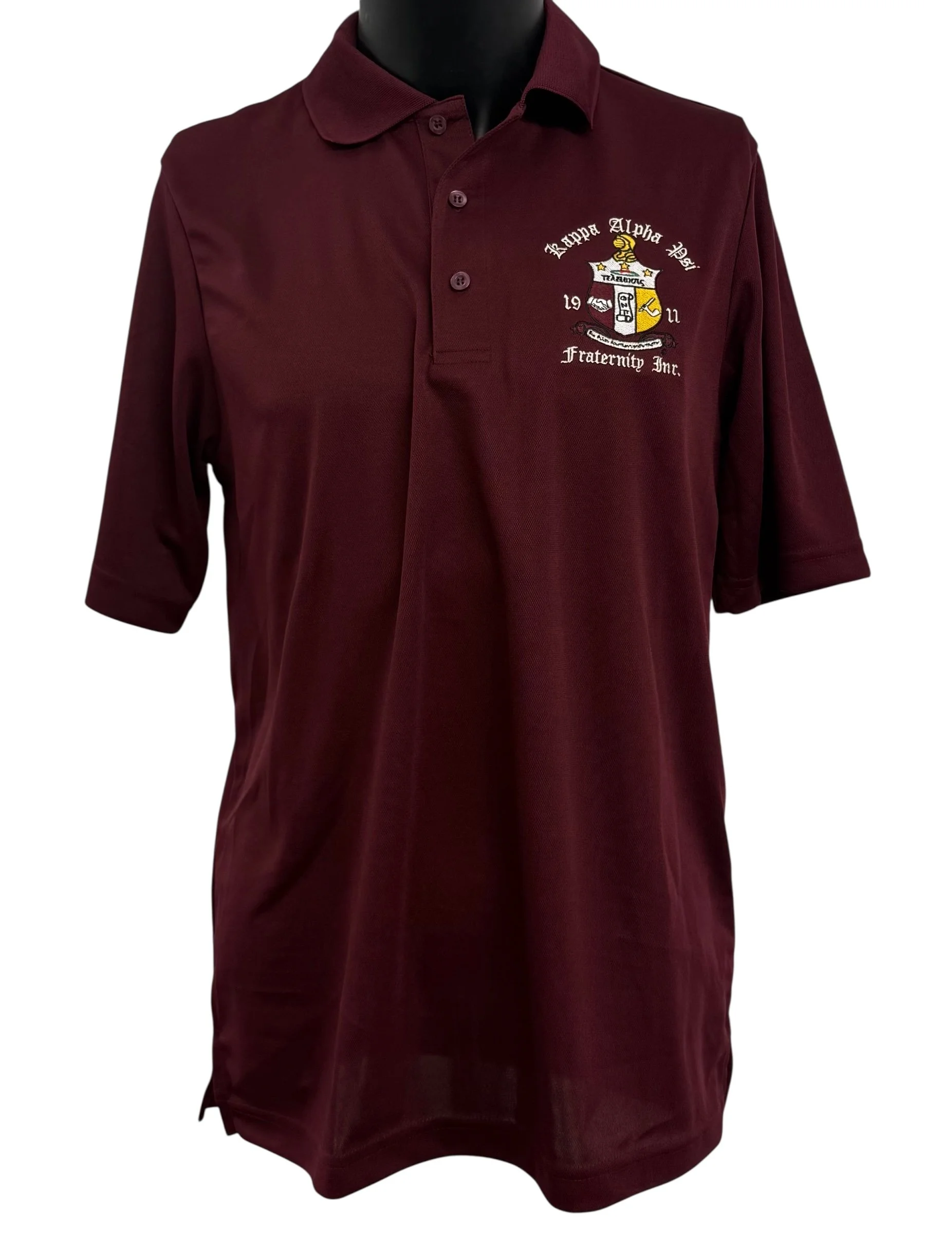 Kappa Alpha Psi Krimson Coat of Arms Polo
