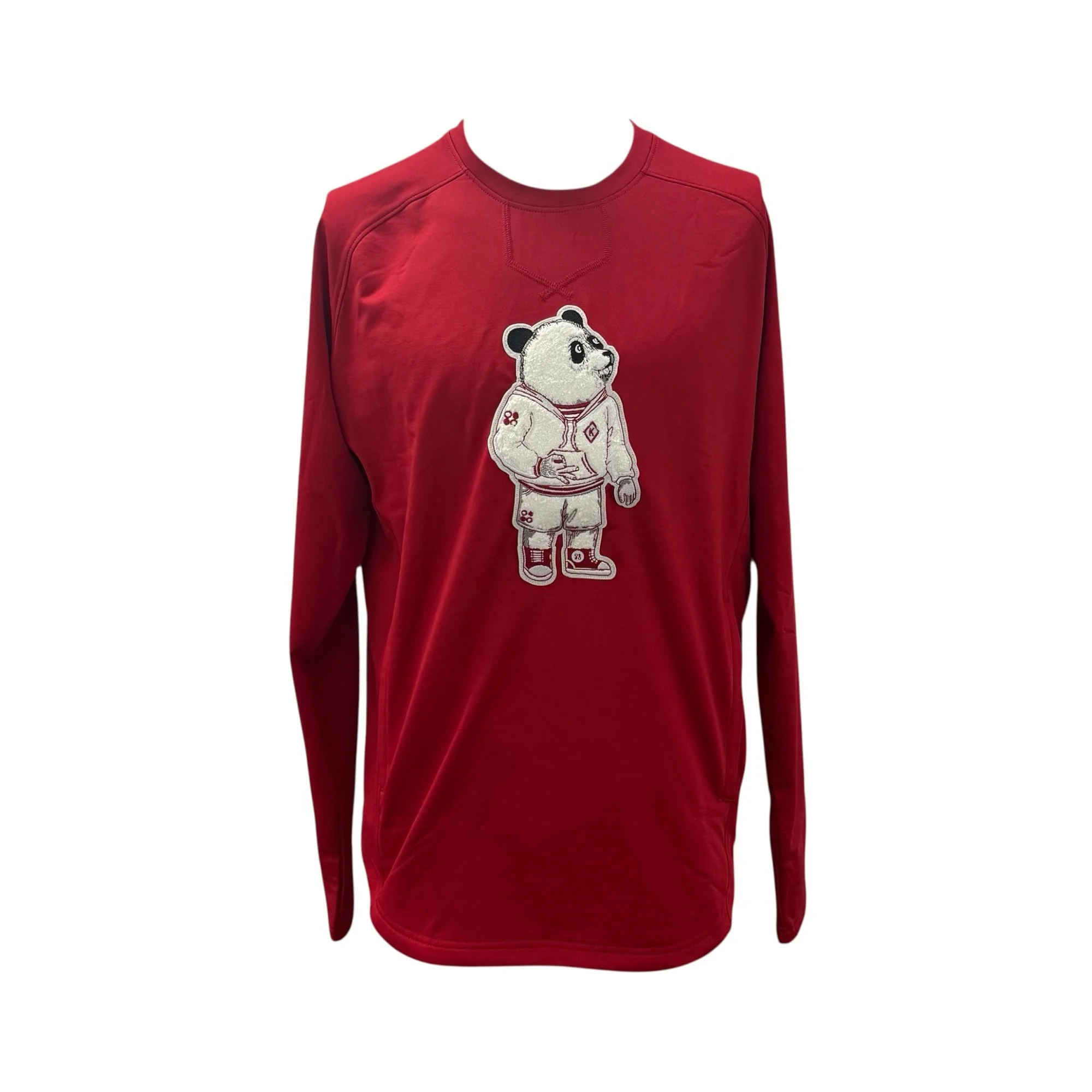Searching Nupe Panda Red Pullover