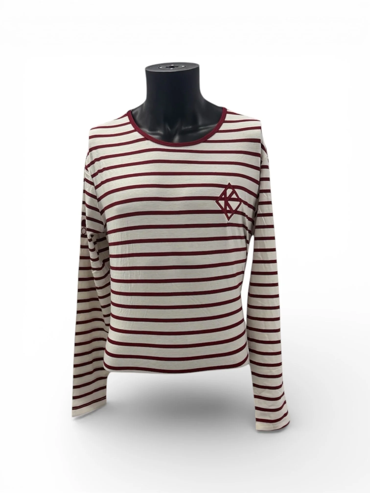 Kappa Alpha Psi Diamond Striped Long Sleeve Tee