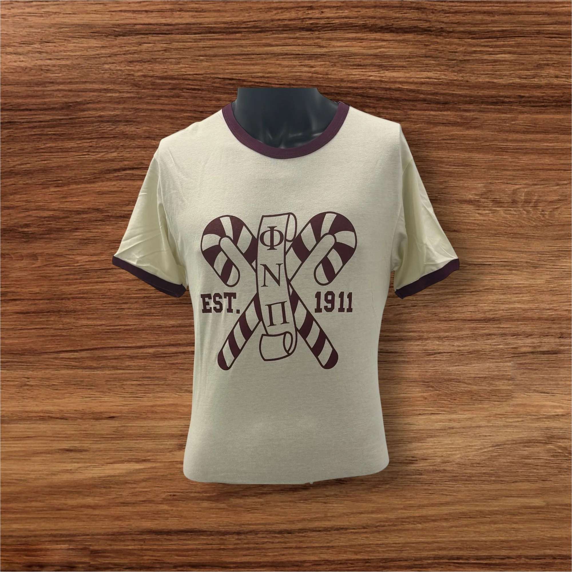 Phi Nu Pi Ringer Tee