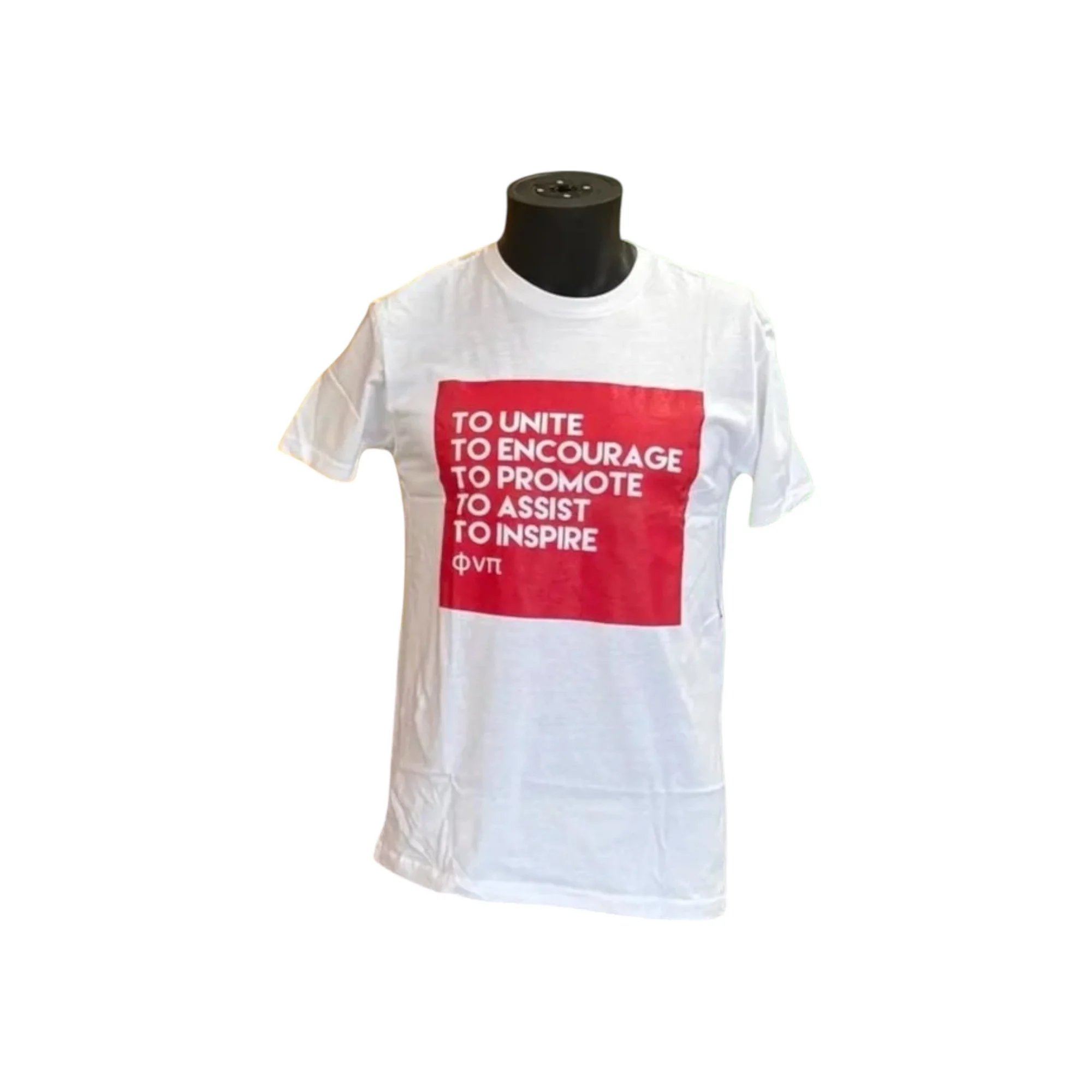 The Objectives White/Red Tee