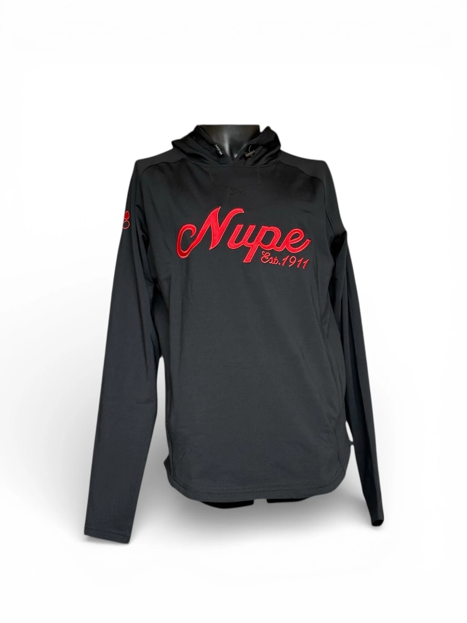 Nupe Est. 1911 Black Long Sleeve Hoodie