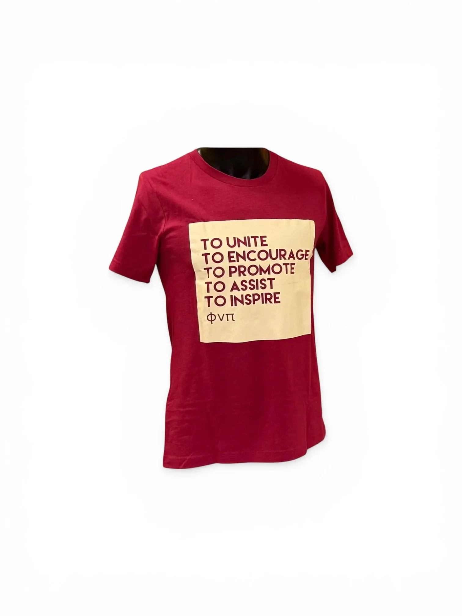 The Objectives Crimson/Cream Tee