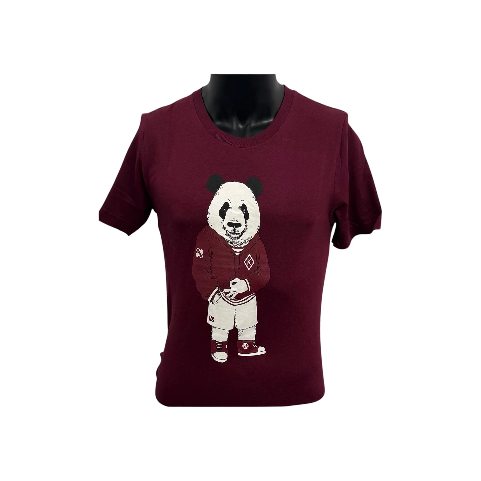 Nupe Panda Crimson Jersey Tee