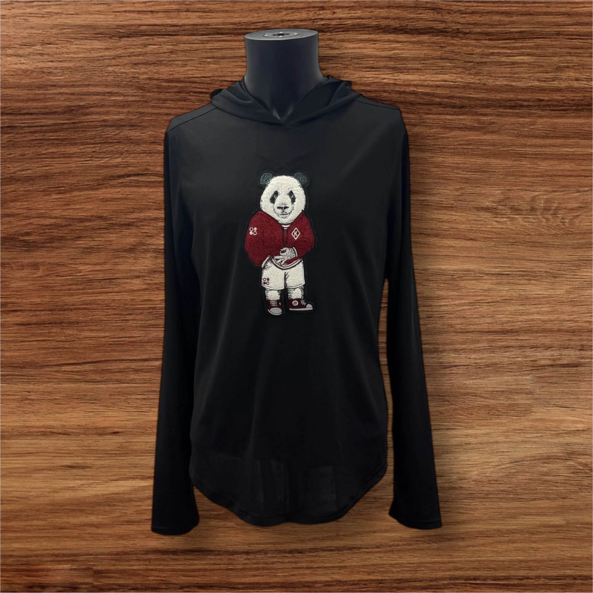 Nupe Panda Black Trophy Hoodie