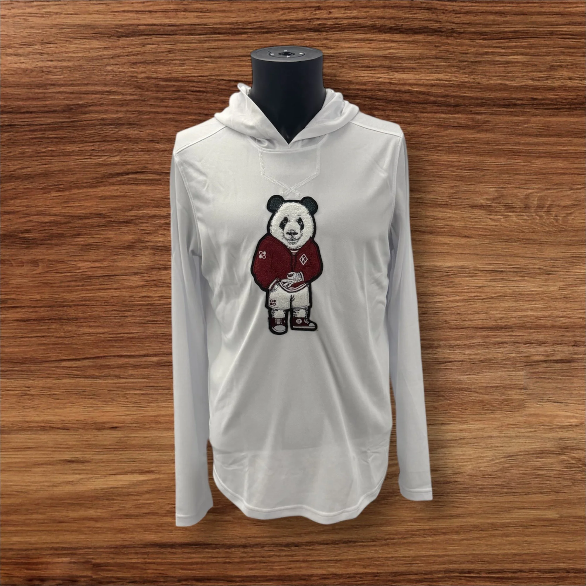 Nupe Panda White Trophy Hoodie