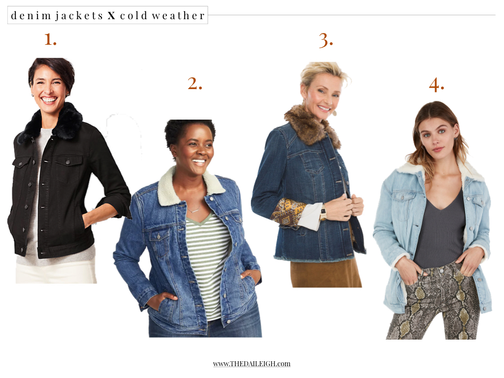 denim jacket cold weather