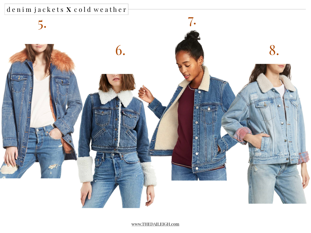 denim jacket cold weather