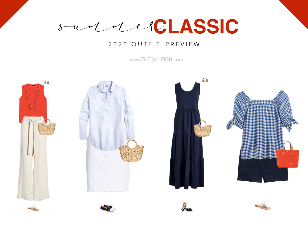classic summer outfits