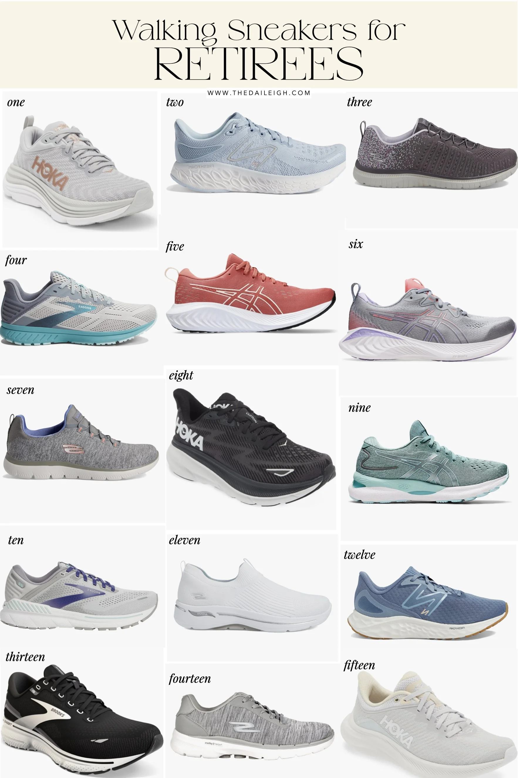 Walking Sneakers for Retirees