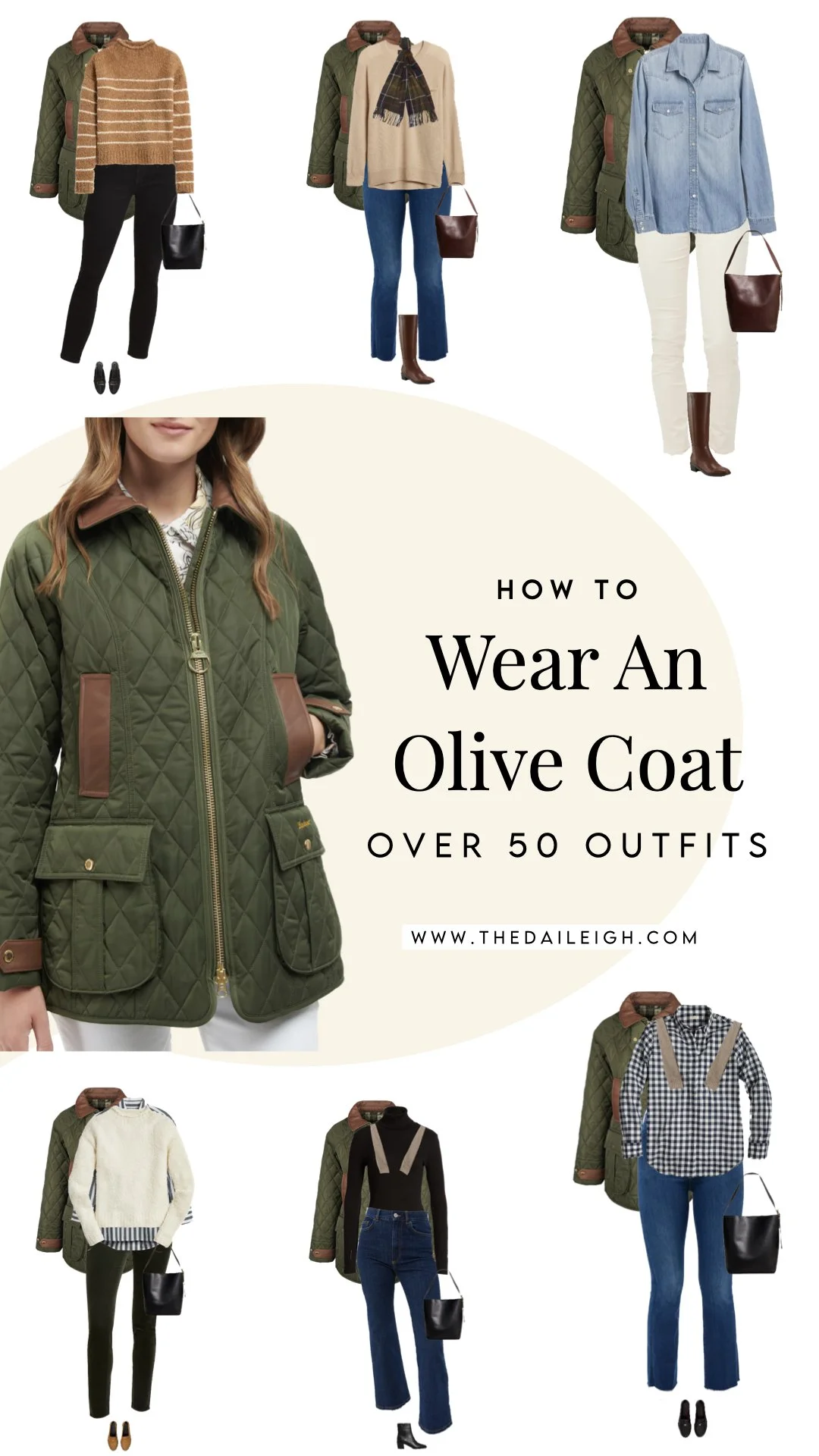 How To Wear An Olive Coat Outfits