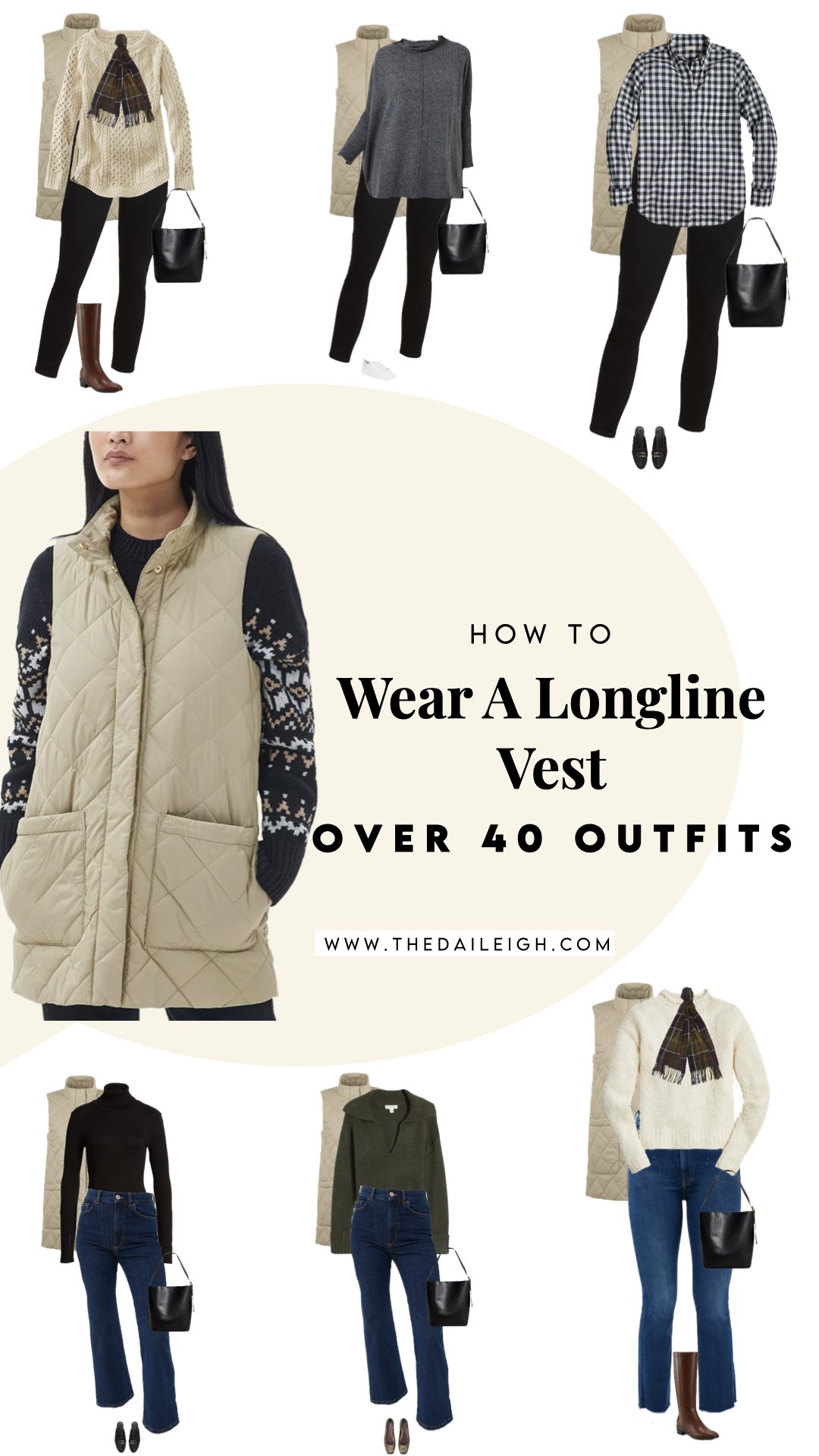 How To Wear A Longline Vest