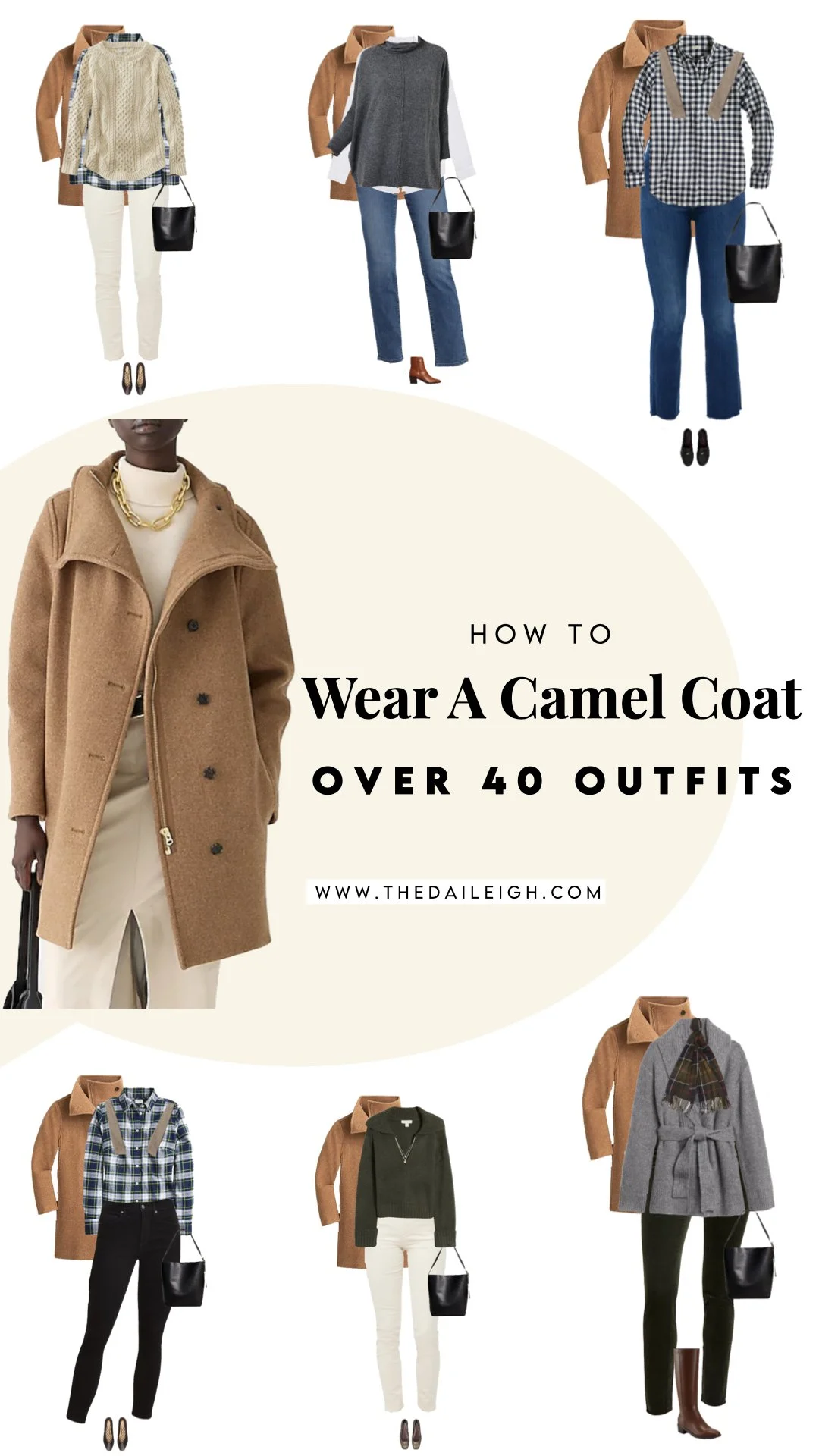 How To Wear A Camel Coat Outfits