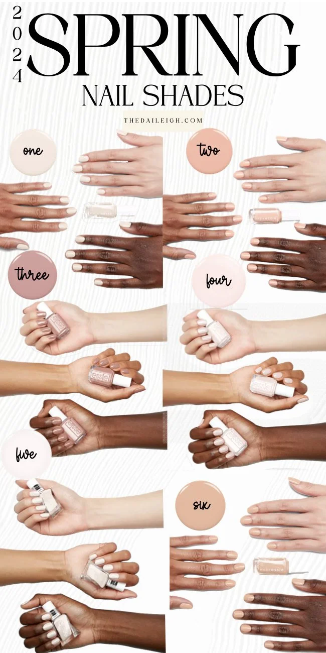 2024 Everyday Spring Nail Shades