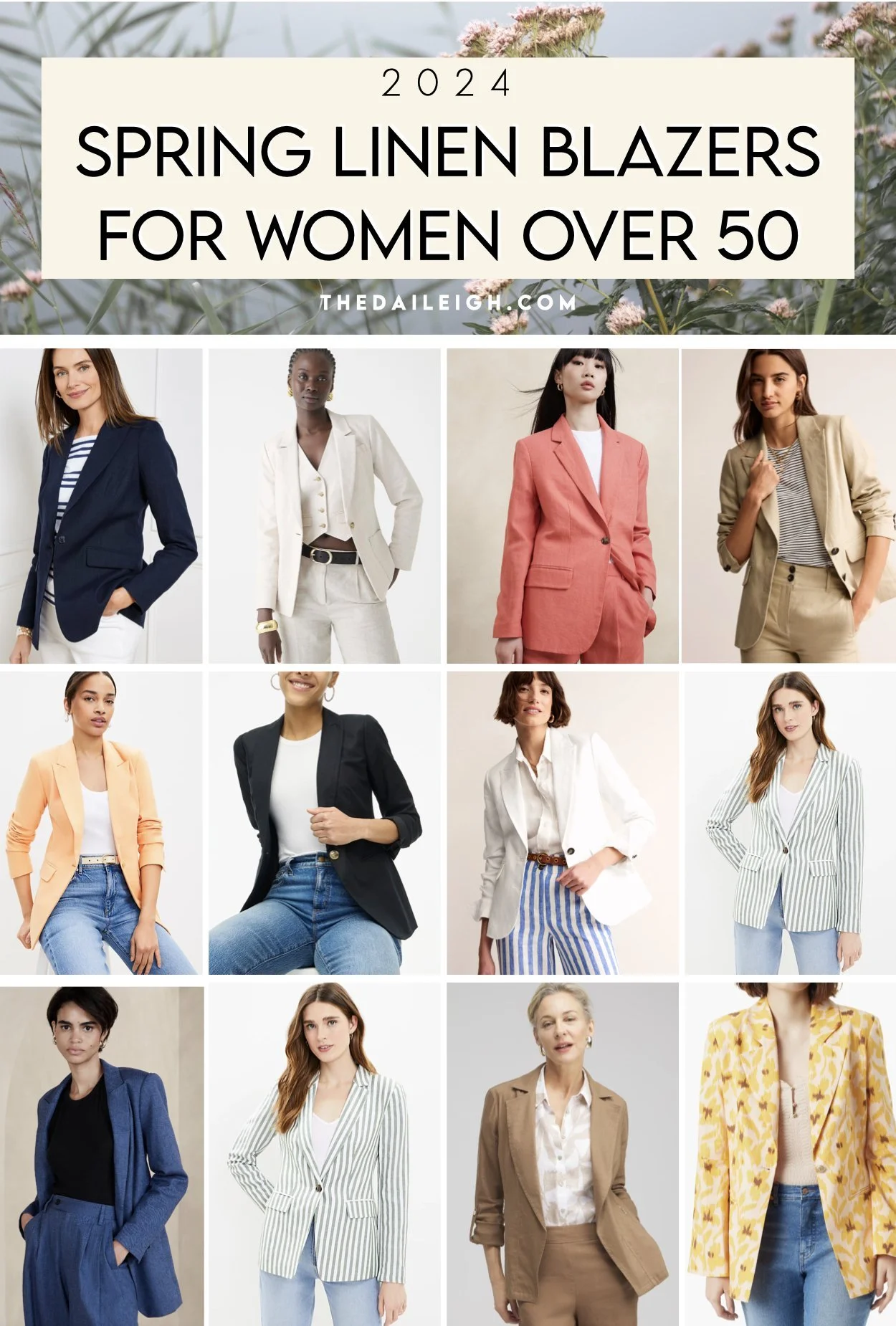 Spring Linen Blazers