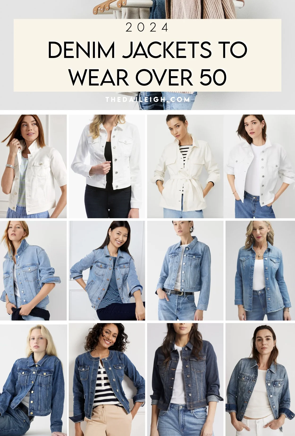 Denim Jackets to Wear Over 50
