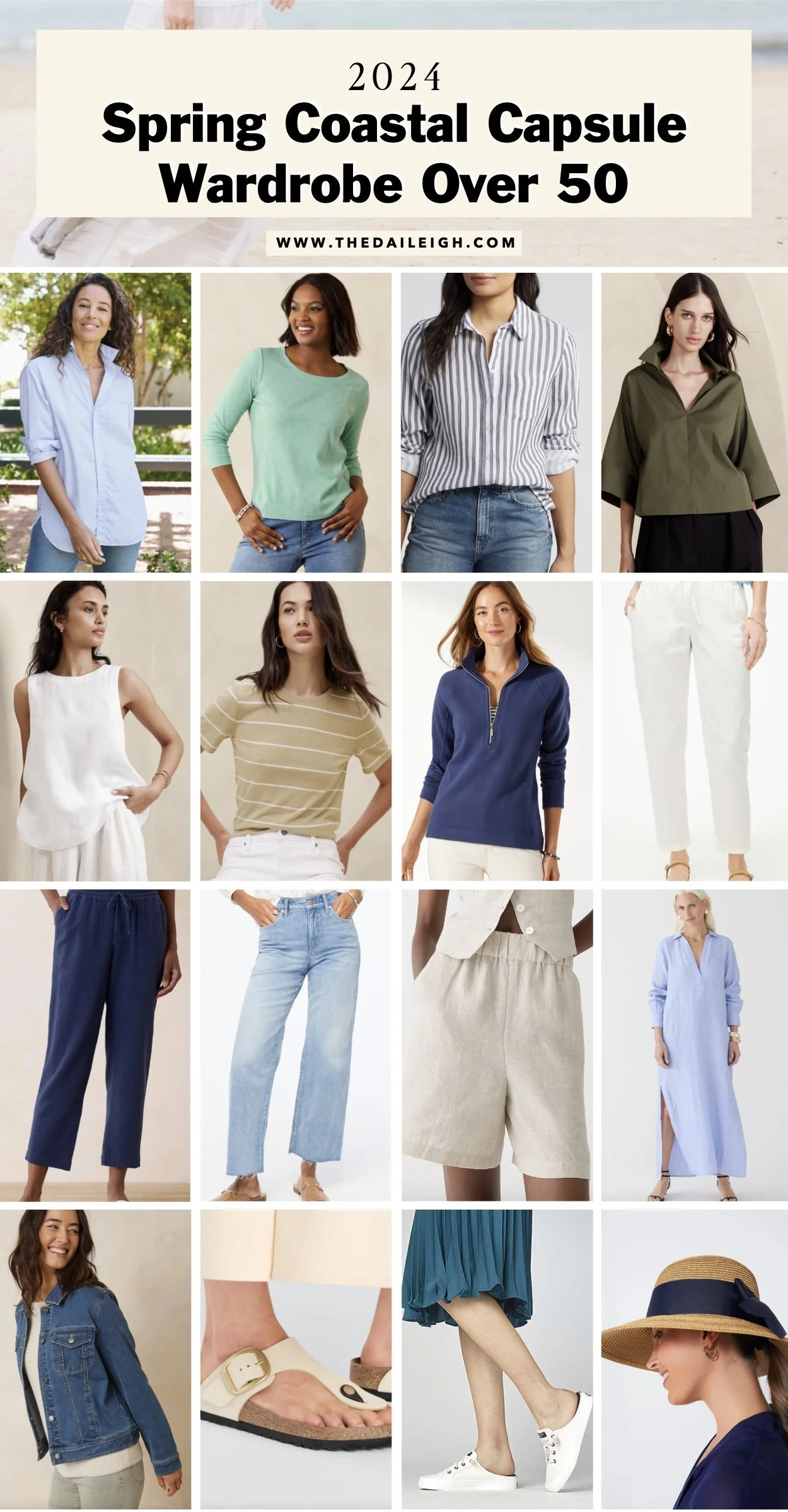2024 Coastal Spring Capsule Wardrobe