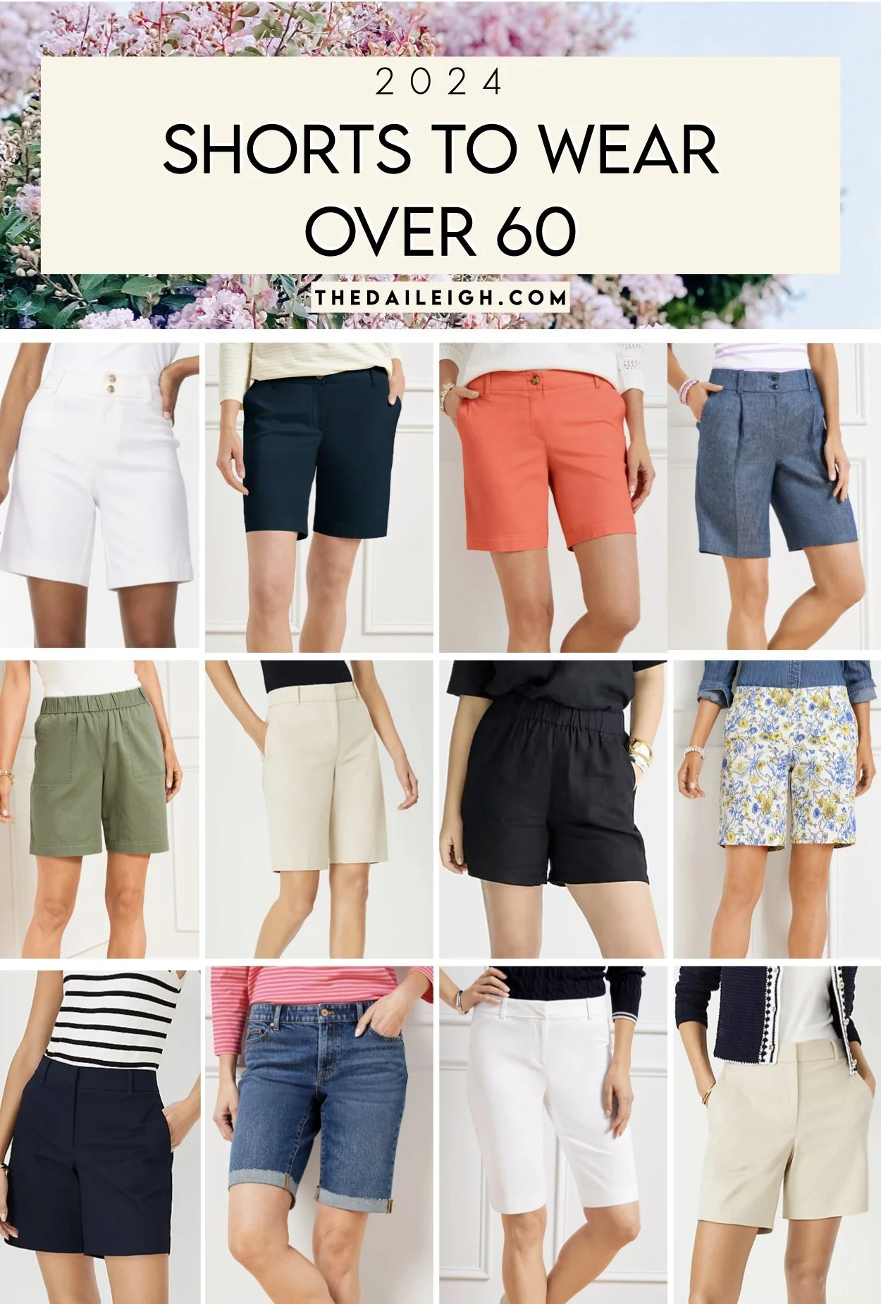 Shorts To Wear Over 60