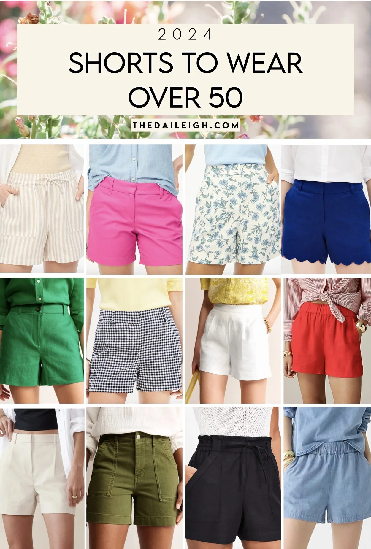 Shorts To Wear Over 50