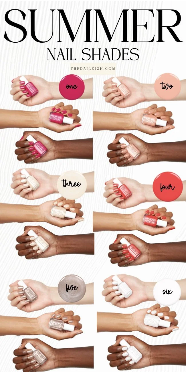 Summer 2024 Nail Shades