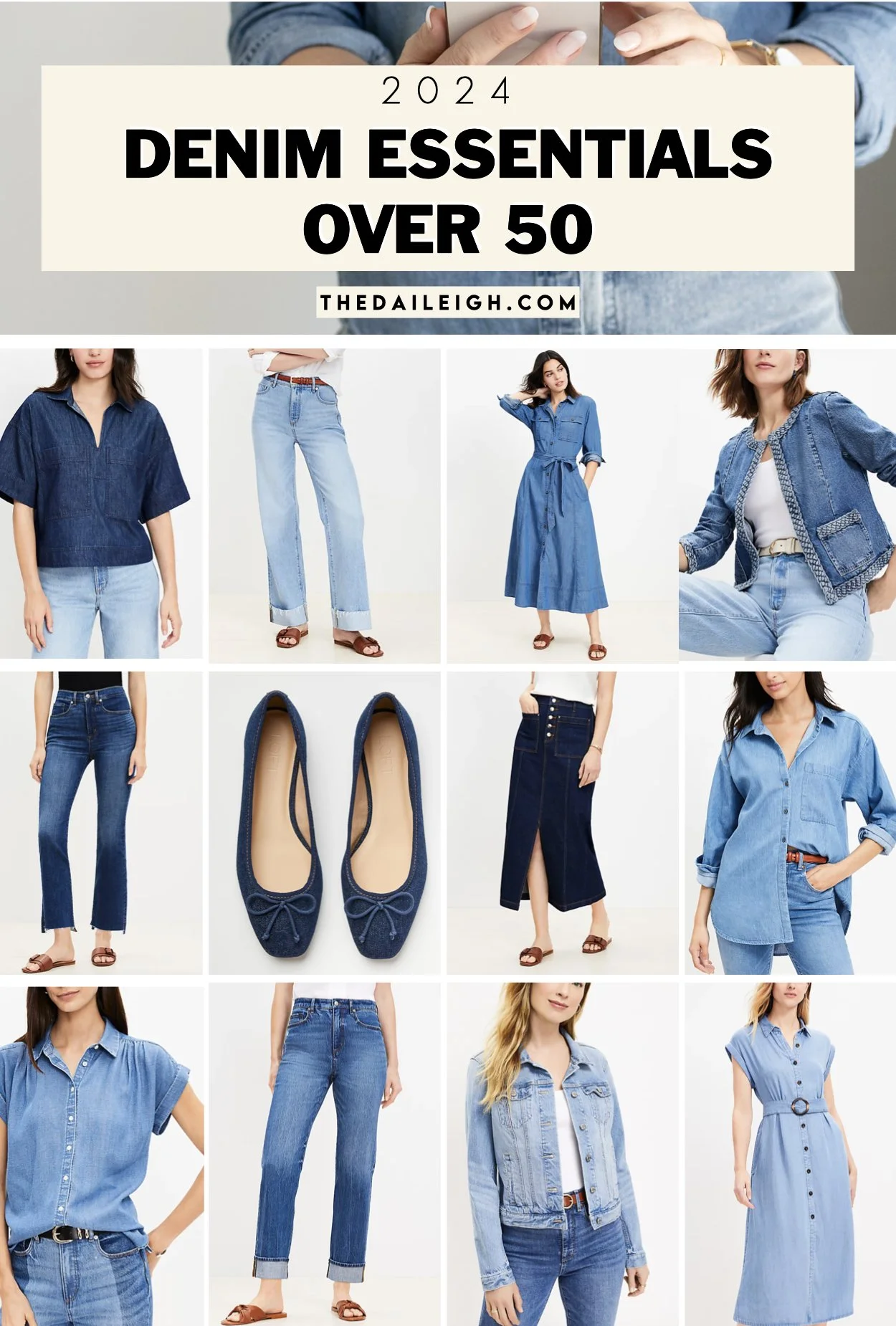Denim Essentials for Women Over 40