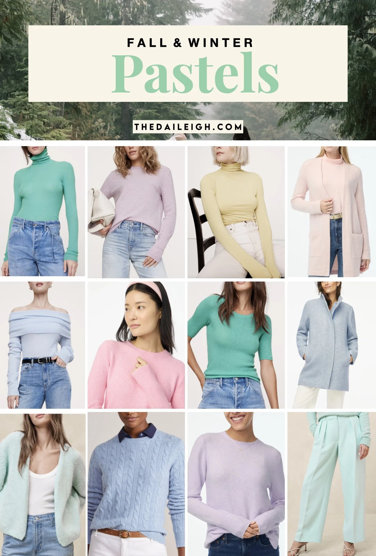 Fall &amp; Winter Pastels