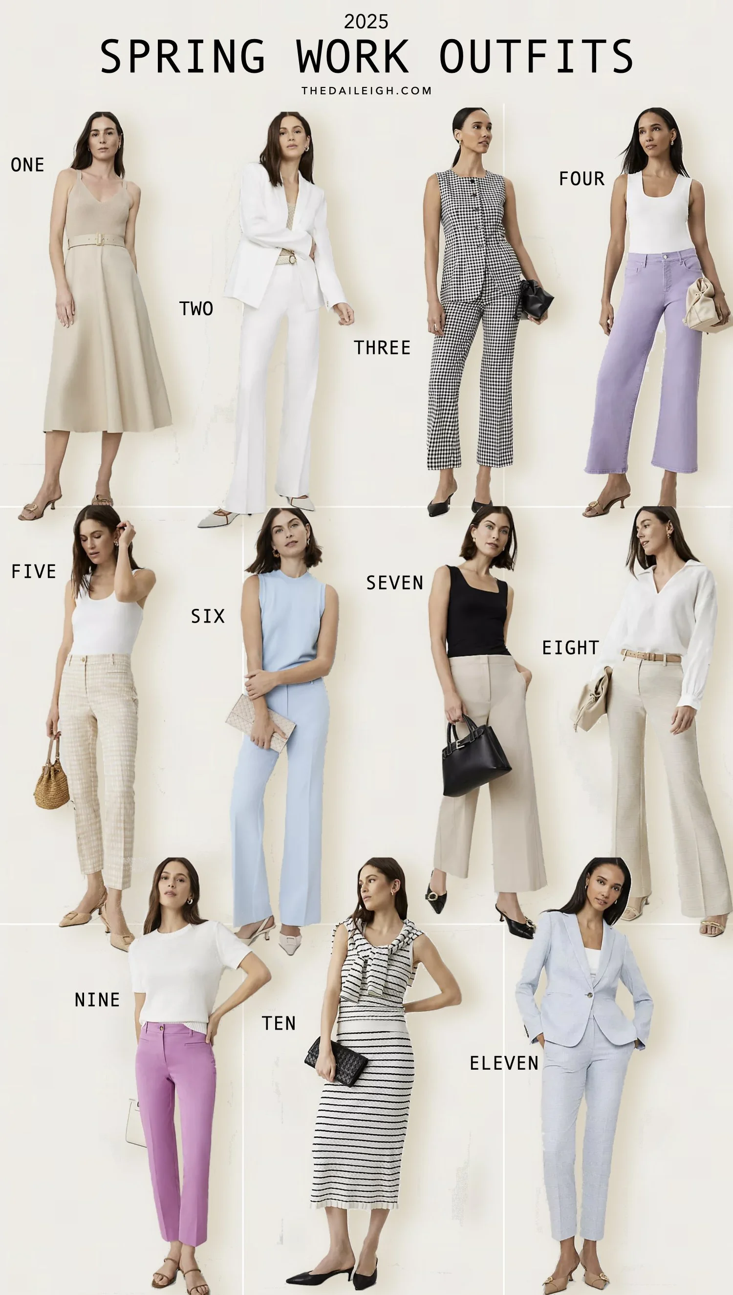 Spring 2025 Work Outfits