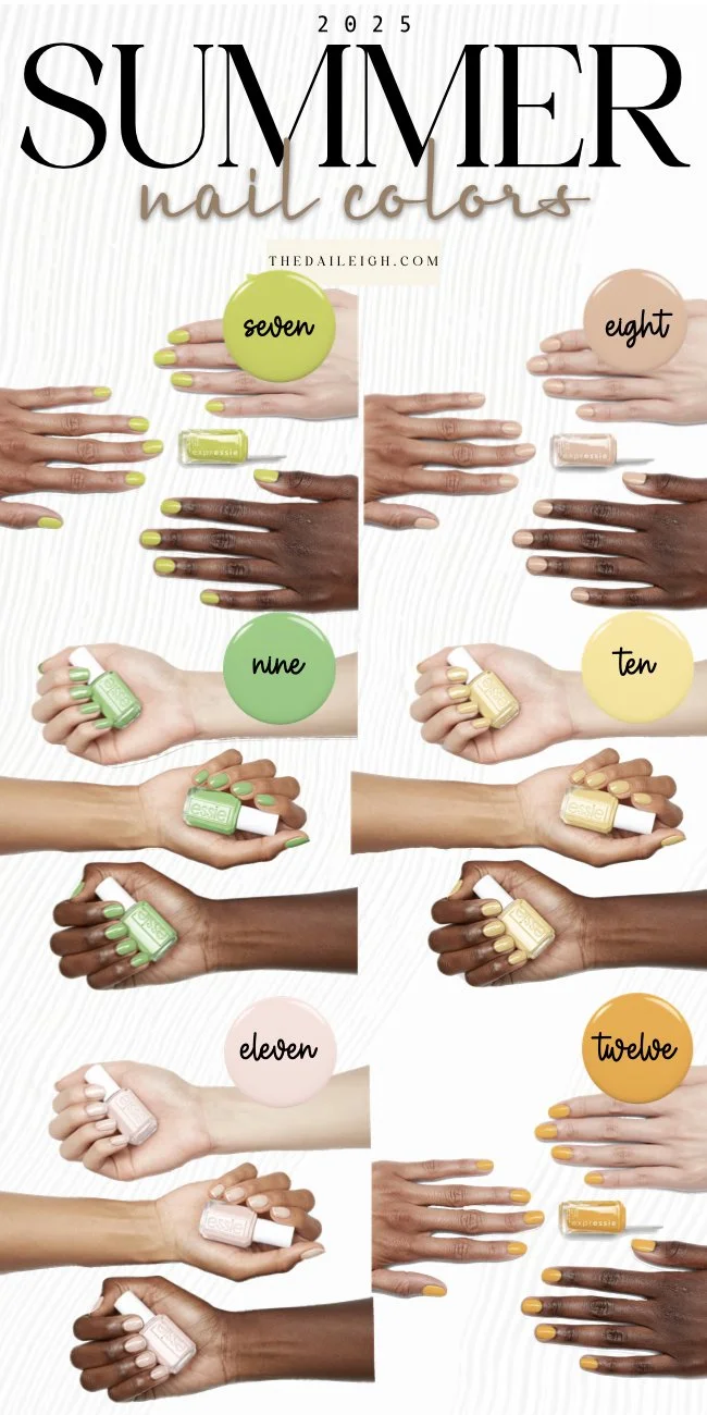 Summer Nail Colors 2025