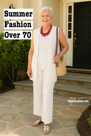 Summer Fashion for Women Over 70 — THE DAILEIGH