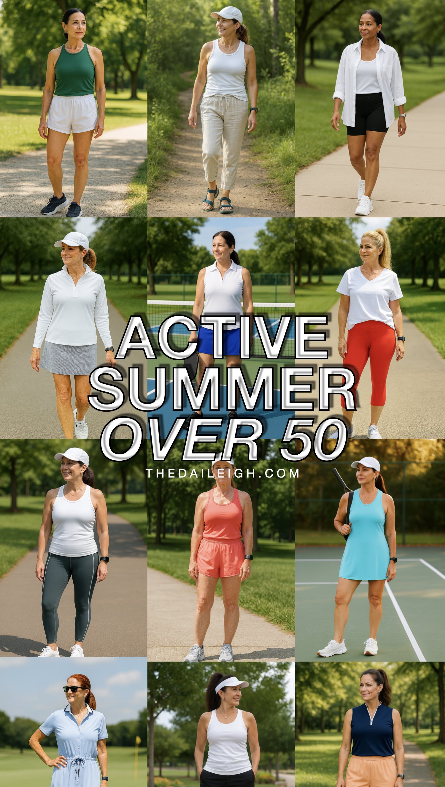 Active Summer Outfit Ideas for Women Over 50