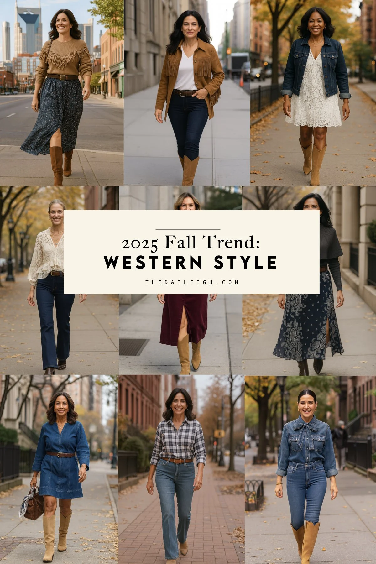 2025 Fall Trend: Western Style