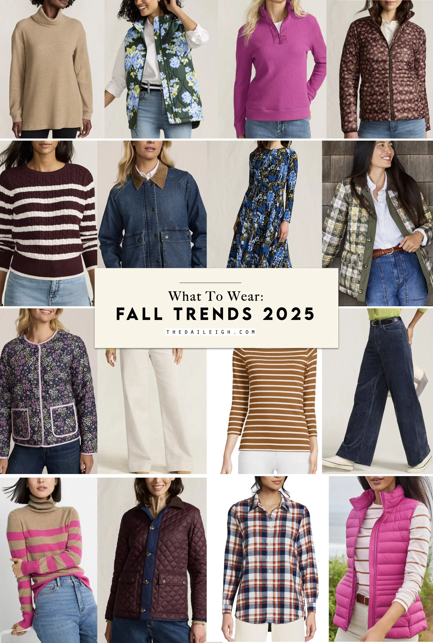 Fall Trends 2025: Bold and Statement Styles