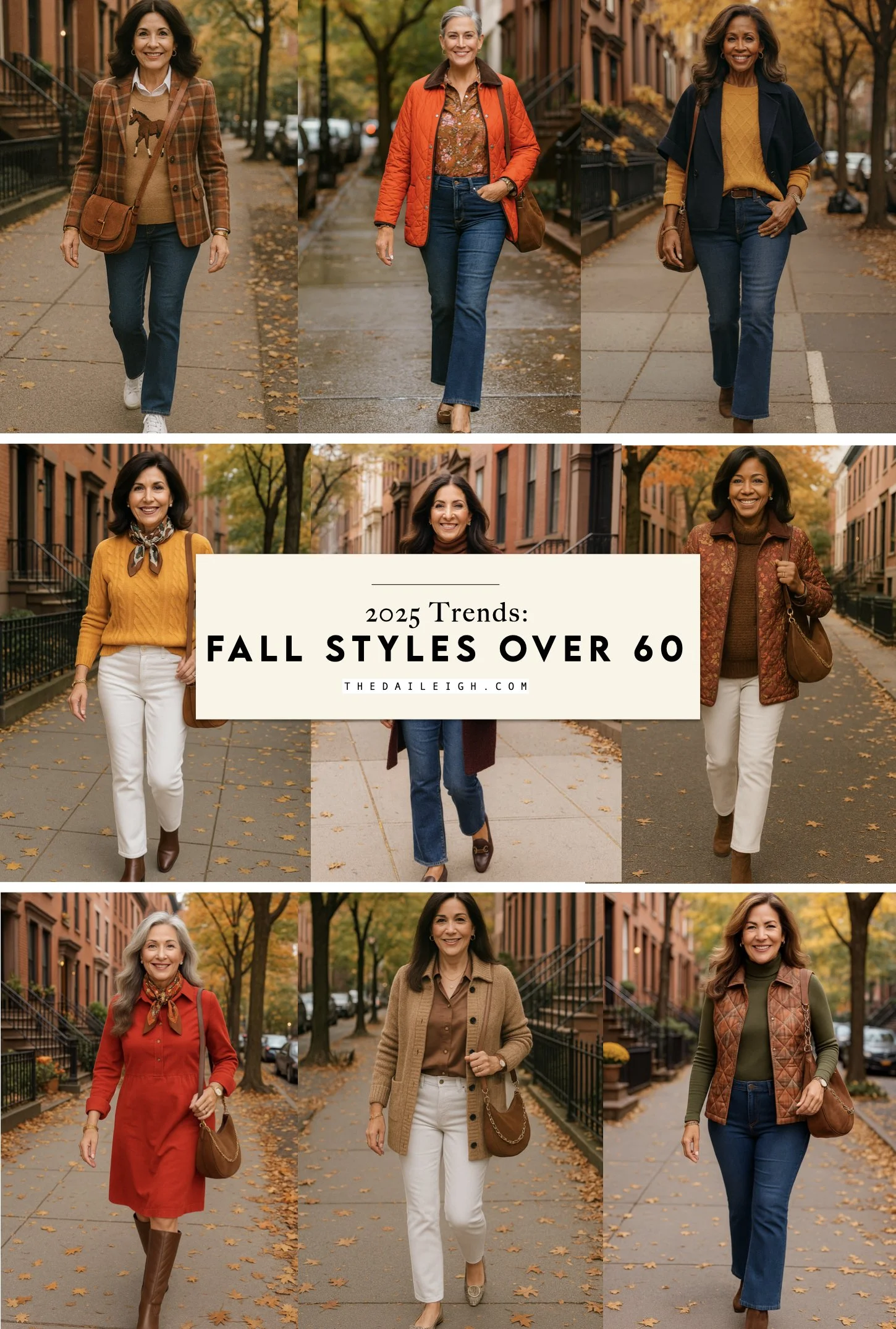 What To Wear in Fall Over 60